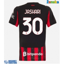AC Milan Ardon Jashari #30 Domaci Dres za Ženska 2025-26 Kratak Rukav